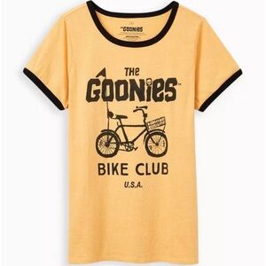 Torrid Golden-Yellow Goonies Bike Club Tee